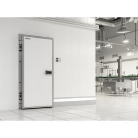 Дверь промышленная распашная для охлаждаемых помещений серии IDH1-1