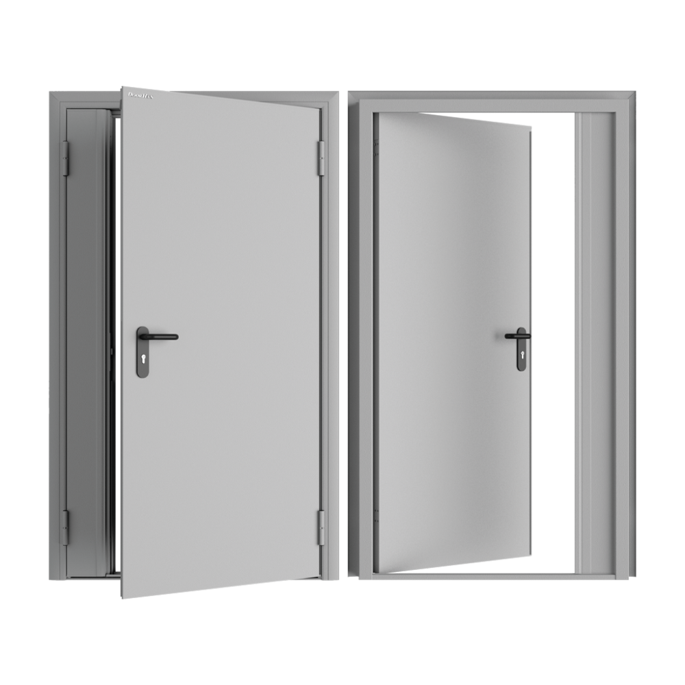 Технические двухстворчатые двери